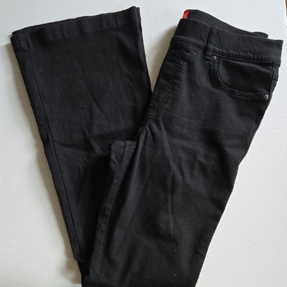 SPANX Flare Leg Jeans L - Picture 2 of 4